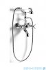 Kerasan Bateria wannowa-natryskowa z zestawem natryskowym Retro chrom 739490